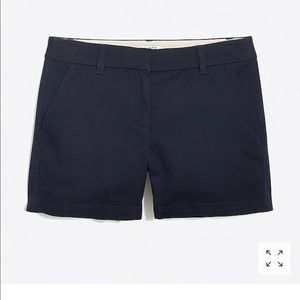 Jcrew navy 5’’ chino shorts